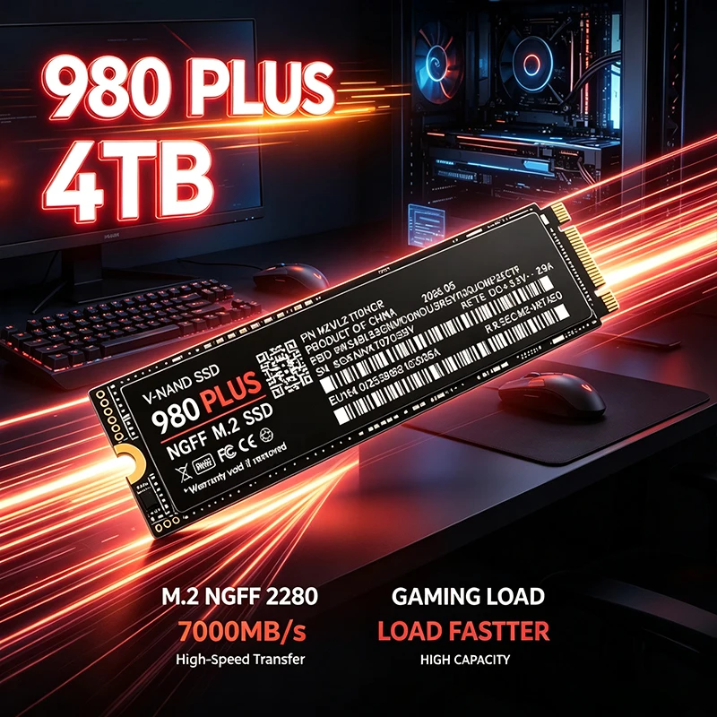 Pc Gaming Ps5 - 980 PLUS M.2 NGFF SSD 7200MB/s