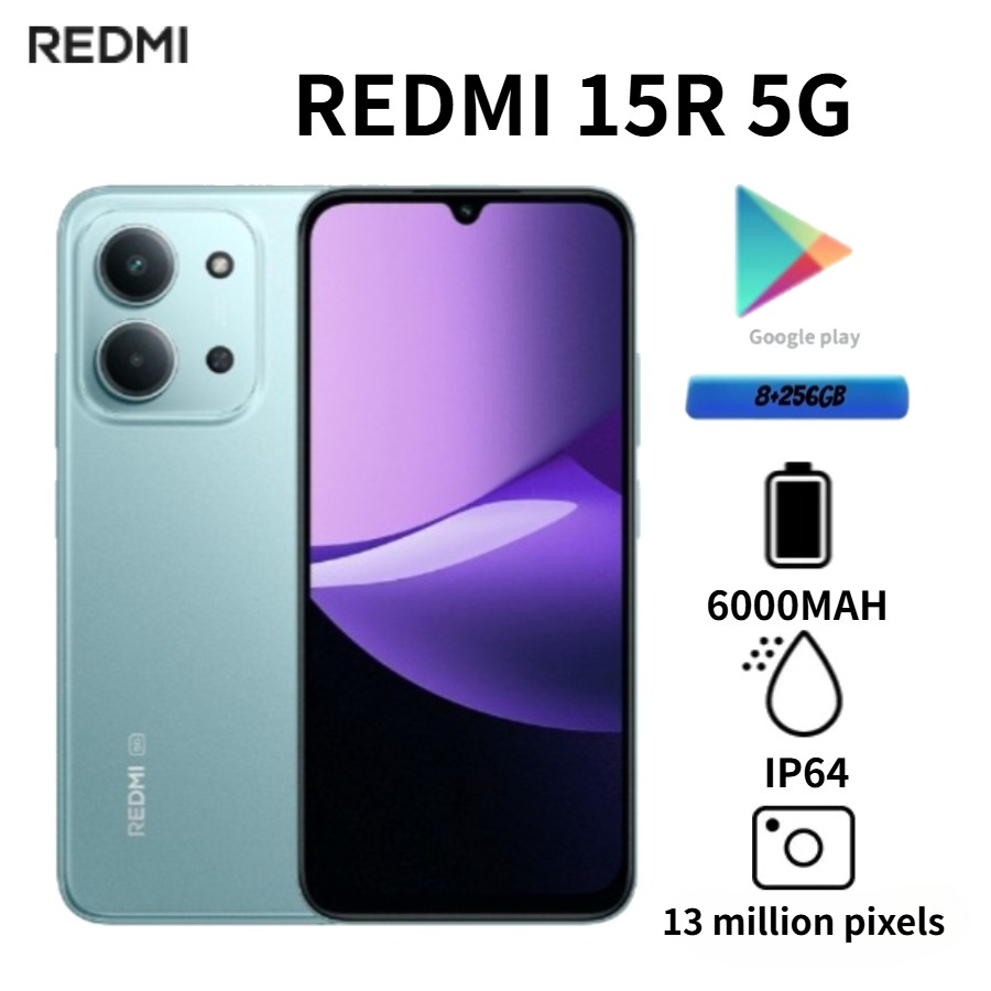 High Refresh Monitor - 2026 Redmi 15R スマートフォン版 6.9インチ 120Hz高リフレッシュレートLCDディスプレイ