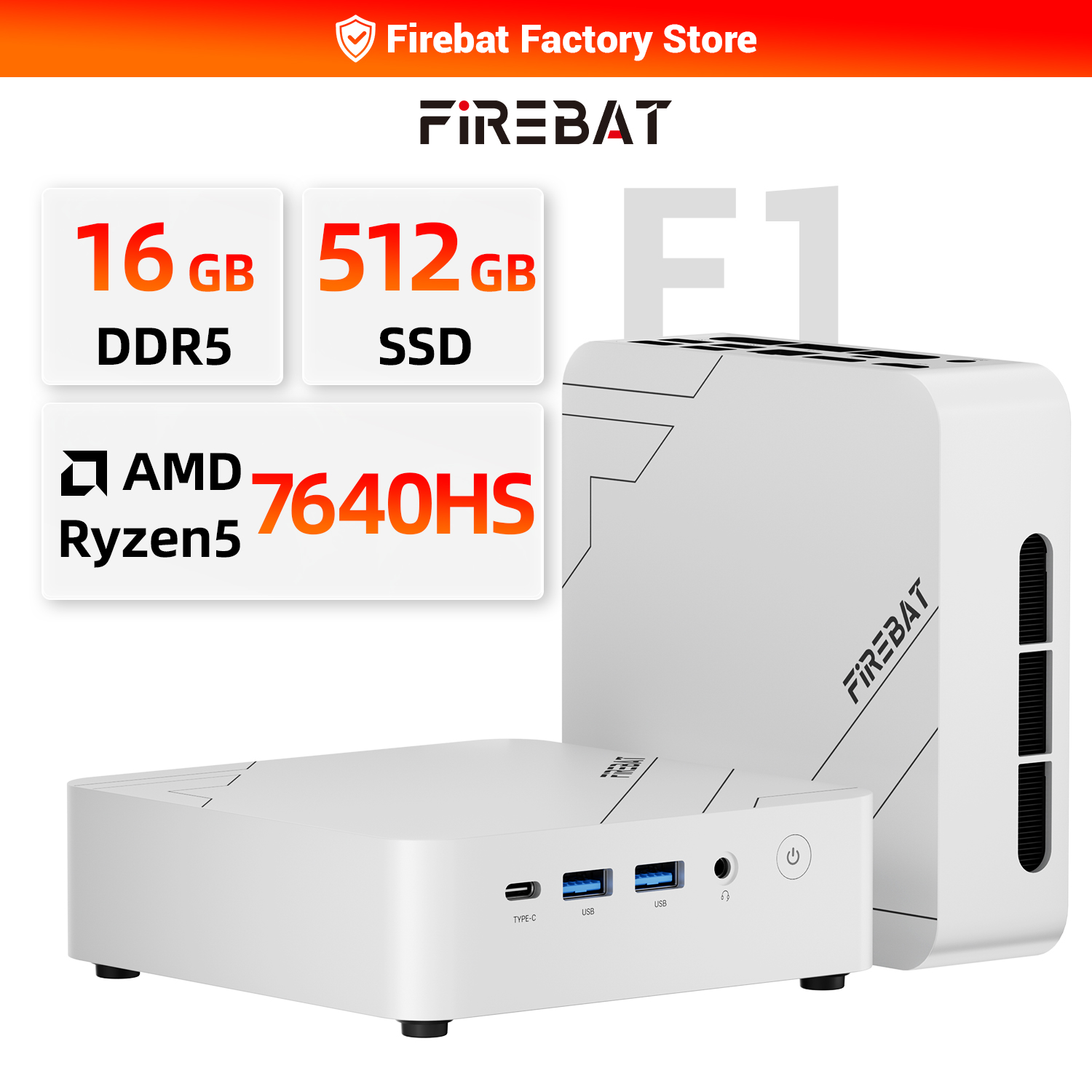 Pc Gaming Ryzen 5 - FIREBAT F1 ミニPC AMD Ryzen 5