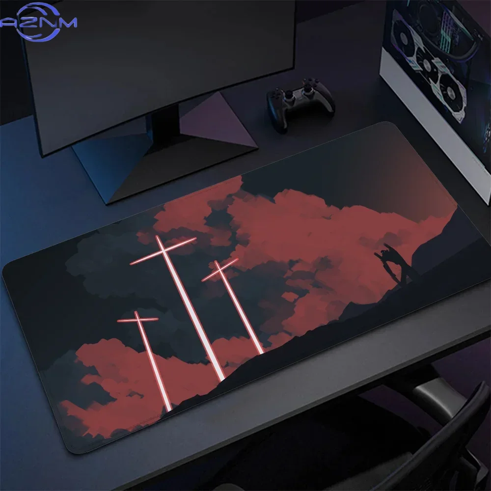 Pc Gaming Evangelion - デスクパッド E-Evangeliones XXL マウスマット ゲーマー キーボード