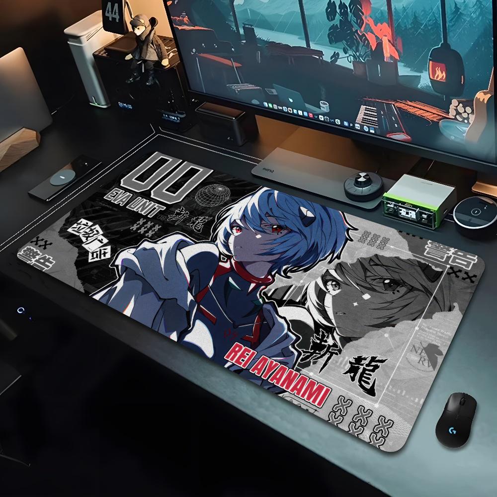 Pc Gaming Evangelion - EVA E-エヴァンゲリオン マウスパッド カートゥーン ロックエッジ 大型ゲーミングパッド