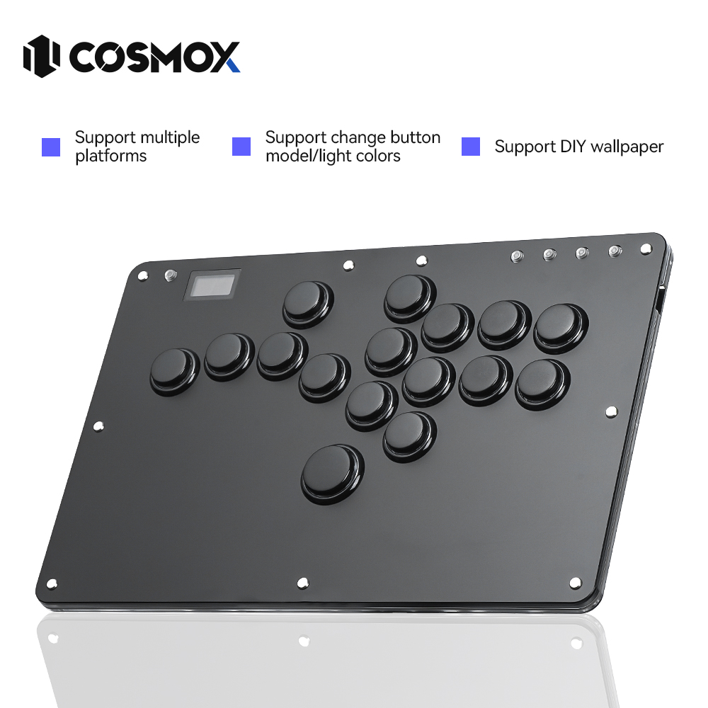 Pc Gaming Ps5 - Haute42- COSMOX ファイティングヒットボックス ゲーミングジョイスティック PC/PS3/PS4/PS5 Switch