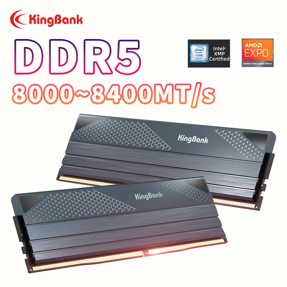 Pc Gaming Set - KingBank DDR5 KFXB メモリ 48GB(24GBx2) セット