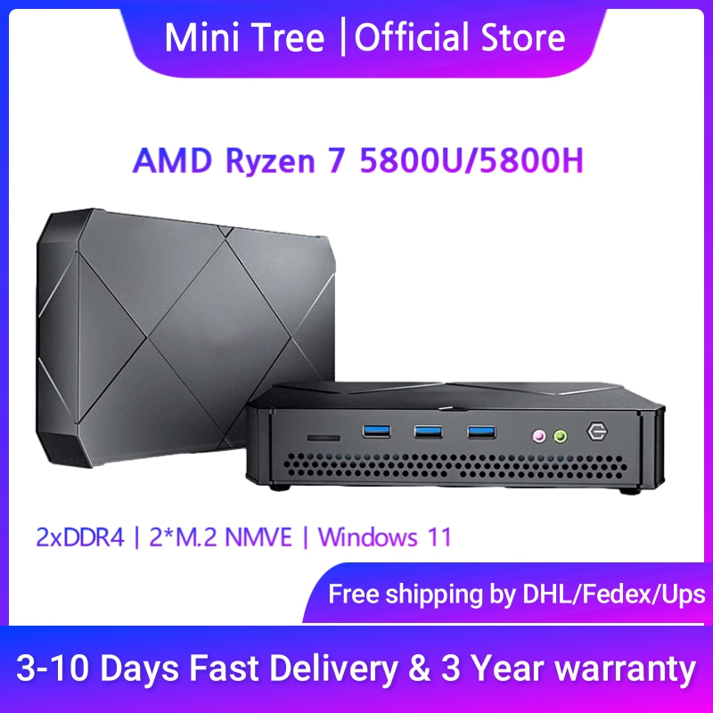 Pc Gaming Ryzen 5 - RADEON AMD-Mini Gaming PC, 8コア,ryzen 7