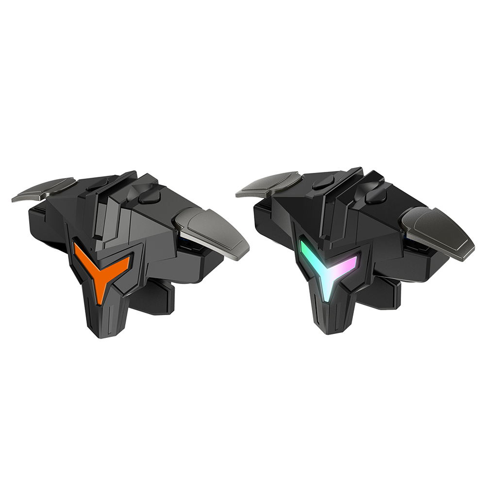 Pc Gaming Kit - 1/2個入り RGB/メカニカル 4フィンガー モバイルゲームトリガー PUBGモバイルゲーム用 ジョイスティックトリガー