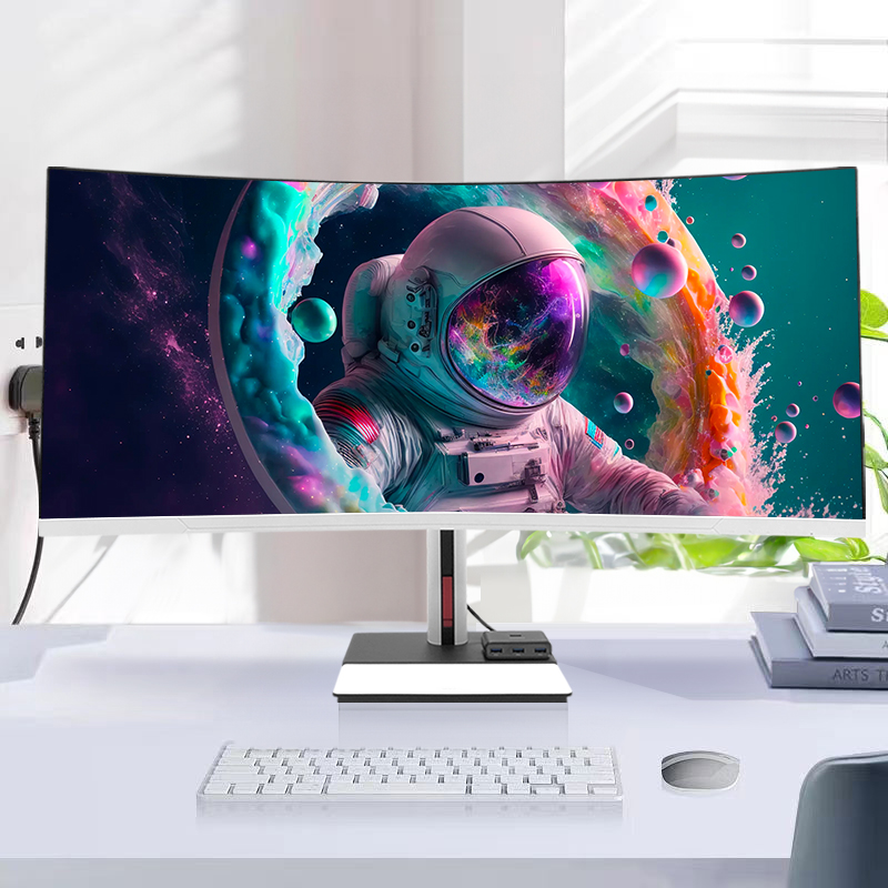 Pc Gaming Set - 34インチ4K曲面スクリーンデスクトップパソコンオールインワンCore i5/i7一体型ゲーミングPC