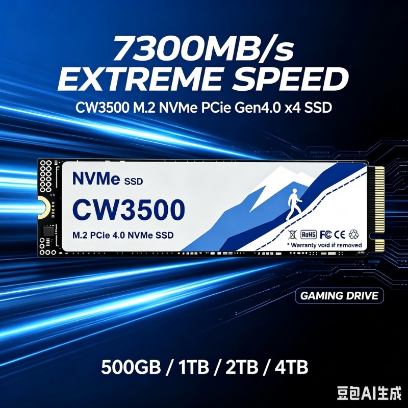 CW3500 M.2 NVMe SSD 7300MB/s T - Pc Gaming Ps5 のレビューと価格