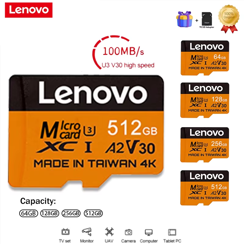 レノボ セキュア 512GB SDカード マイクロTF SD - Pc Gaming Lenovo のレビューと価格