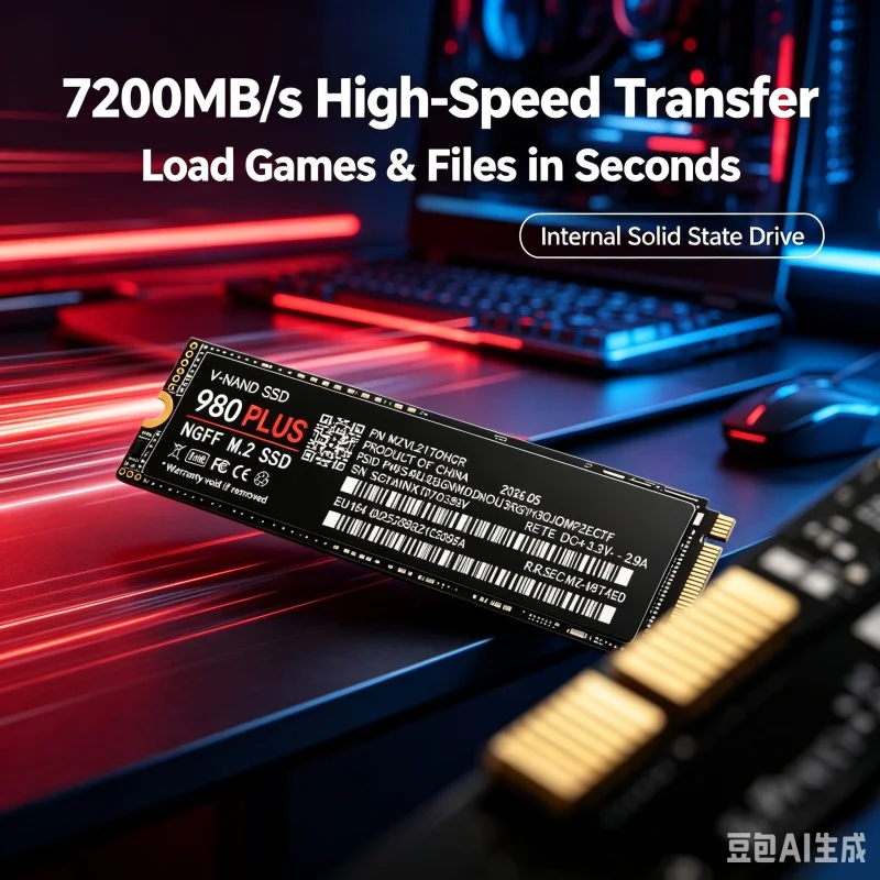 980 PLUS M.2 NGFF SSD 7200MB/s - Pc Gaming Ps5 のレビューと価格