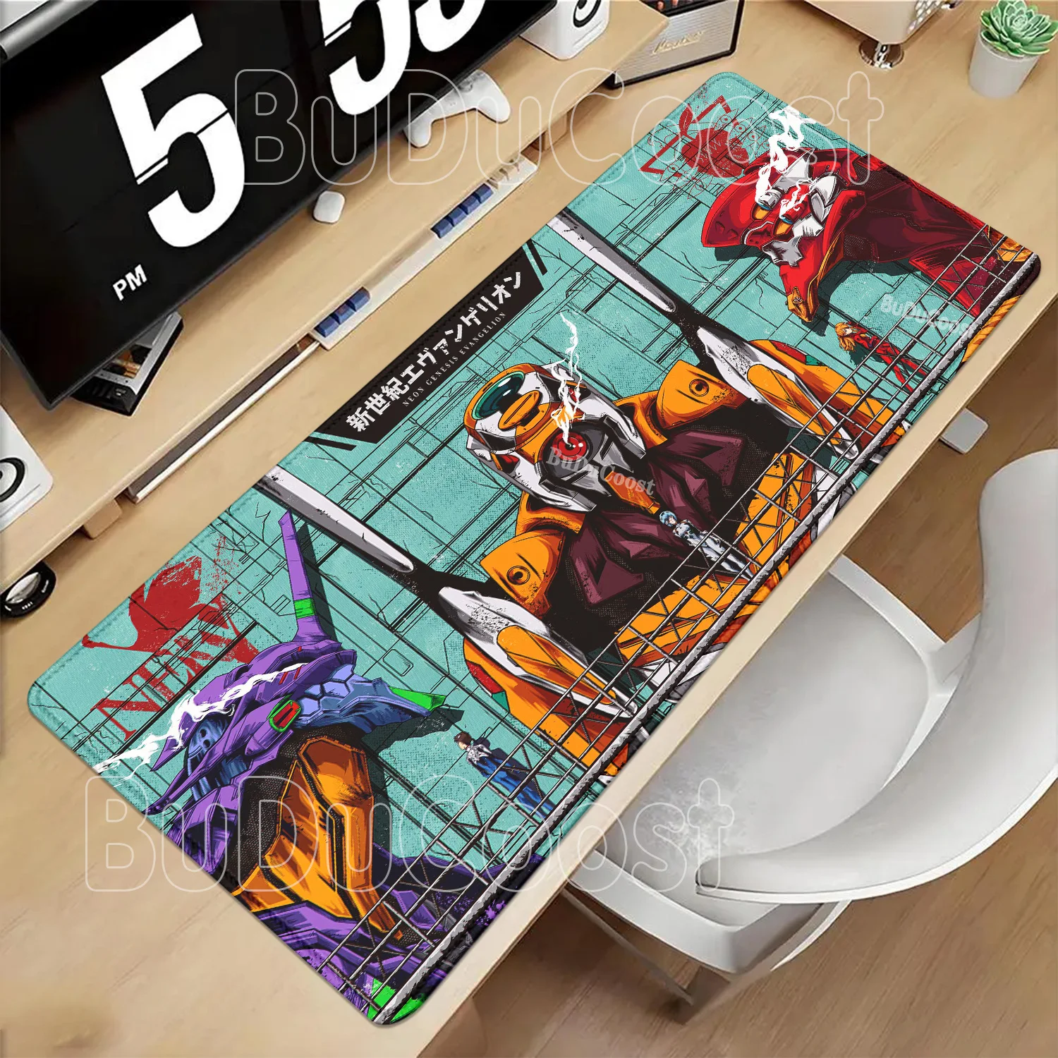 エヴァンジェリオン EVA 01 大型マウスパッドゲーマーデ - Pc Gaming Evangelion のレビューと価格