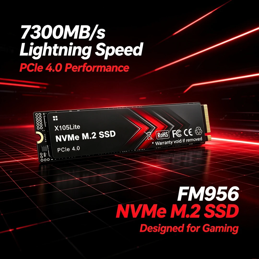 X105Lite M.2 2280 PCIe4.0 NVMe - Pc Gaming Ps5 のレビューと価格