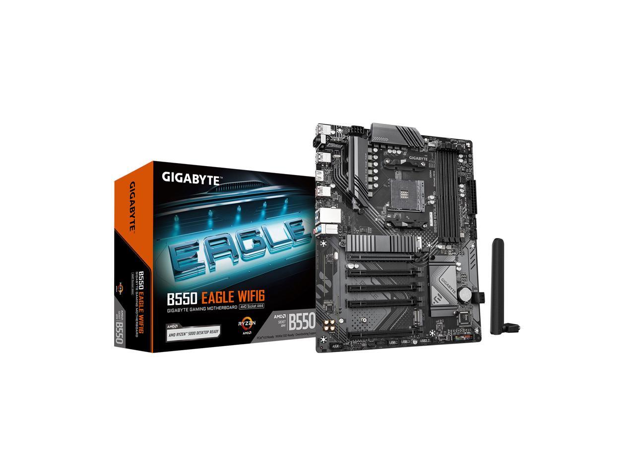 GIGABYTE B550 EAGLE WIFI6 マザーボ - Pc Gaming Ryzen 5 のレビューと価格
