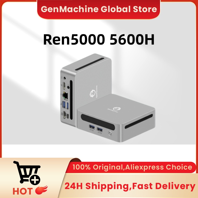    GenMachine ミニPC AMD Ryzen  - Pc Gaming Ryzen 5 のレビューと価格