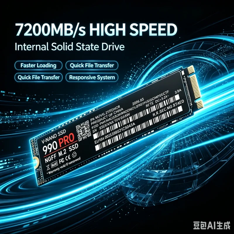 990 PRO M.2 NGFF SSD 7200MB/s  - Pc Gaming Ps5 のレビューと価格