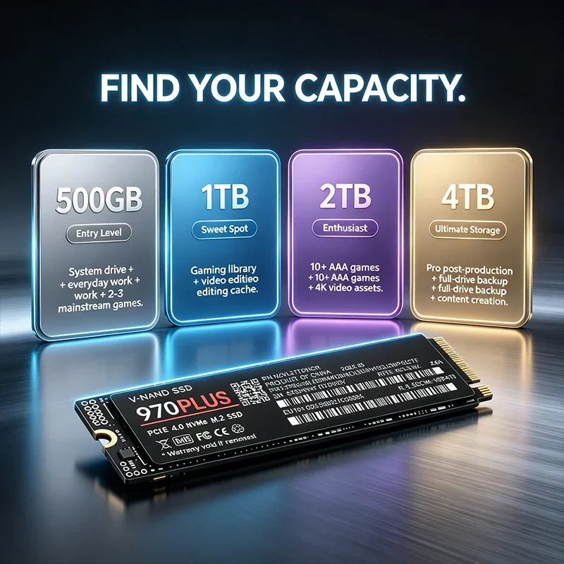970 PLUS M.2 NVMe SSD 500GB、1T - Pc Gaming Ps5 のレビューと価格
