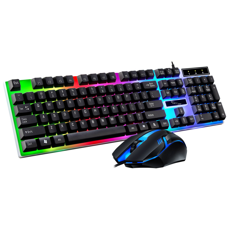 RGBゲーミングキーボードとマウスキット,ゲーマーキーボード - Pc Gaming Kit のレビューと価格