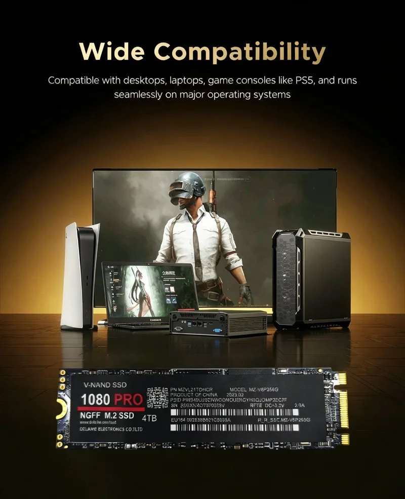 M.2 NGFF NVMe PCIe 4.0 高速ゲーミング - Pc Gaming Ps5 のレビューと価格