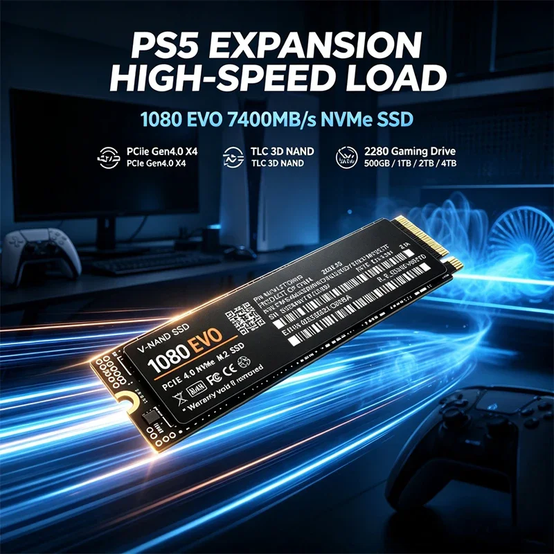 1080 EVO M.2 2280 NVMe PCIe 4. - Pc Gaming Ps5 のレビューと価格
