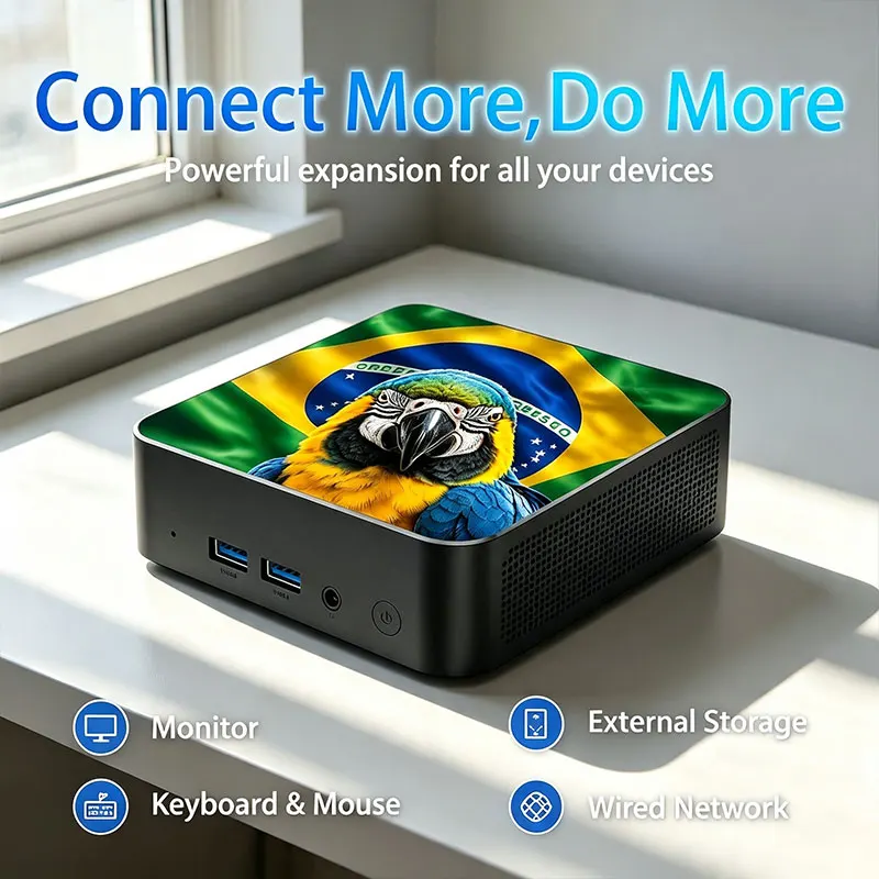 2026年メキシコ＆ブラジル国旗をテーマにしたミニPC Co - Pc Gaming I9 のレビューと価格