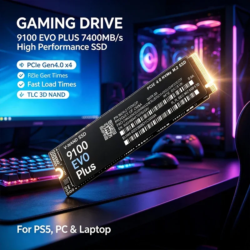7400MB/s 内蔵M.2 NVMe SSD 9100 E - Pc Gaming Ps5 のレビューと価格