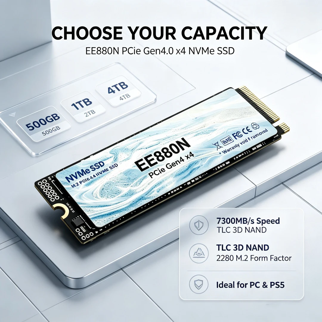 EE880N M.2 2280 PCIe 4.0 X4 NV - Pc Gaming Ps5 のレビューと価格