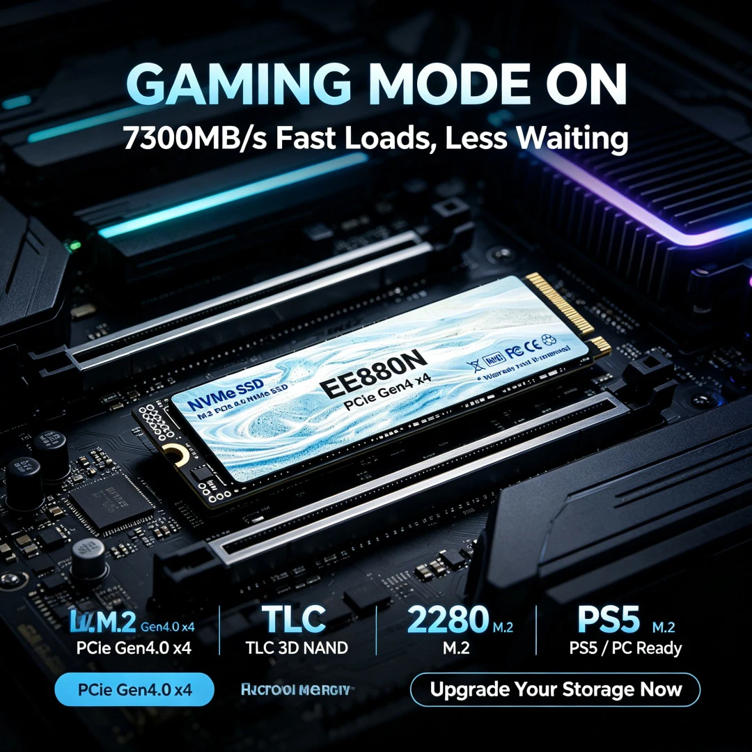 EE880N M.2 2280 PCIe 4.0 X4 NV - Pc Gaming Ps5 のレビューと価格