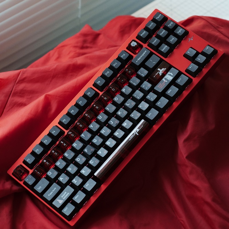 ソビエトブラックテーマキーキャップセット PBT PC 半透 - Pc Gaming Set のレビューと価格