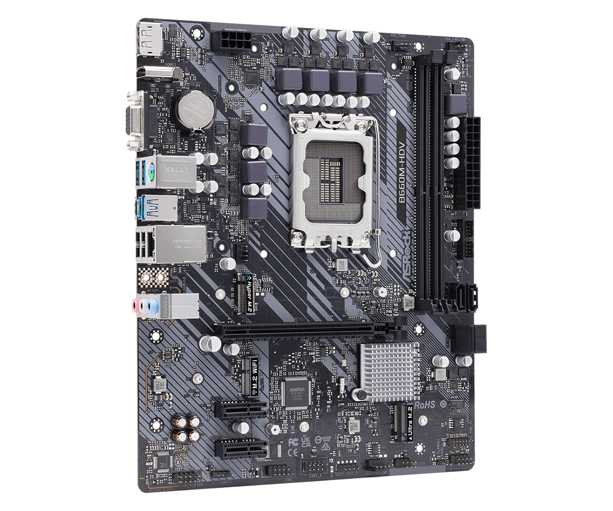 ASrock B660M-HDV B660M マザーボード  - Intel Cpu Core I9 のレビューと価格